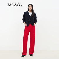 MO&Co./摩安珂 轻暖绵羊毛 女士针织开衫披肩两件套