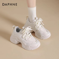 达芙妮 厚底老爹鞋女增高百搭休闲运动鞋