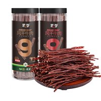 88VIP：蒙都 超干牛肉干 210g 2桶装