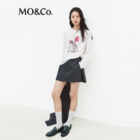  MO&Co./摩安珂 低腰拉链开叉 女士短裙