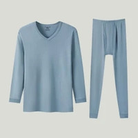 今日必买：红豆男装 保暖内衣 100% 新疆纯棉 抗静电 2件装