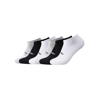 李宁 Li Ning/李宁 运动短筒袜 24AW 防臭防滑 YWSU087 2黑2白2灰 6双 均码