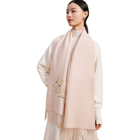  SHANGHAI SYORY/上海故事 刺绣 羊毛围巾