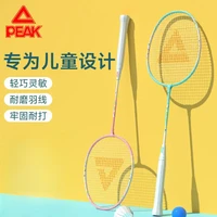 匹克 羽毛球拍 YYZ5007Z20100 双拍 专业级 攻守平衡 粉色+青色 U