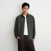 PEACEBIRD/太平鸟 宽松 男士衬衫