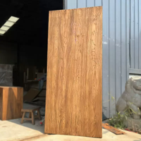 语森忆 老榆木门板茶桌旧木头桌子旧木板风华木板材茶桌老榆木门板茶台桌 长160cm宽60cm厚3cm(桌面板)