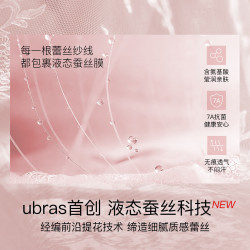Ubras 轻薄蕾丝 女士文胸