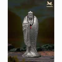 百亿补贴：铜师傅 达摩祖师 客厅桌面白铜禅意摆件