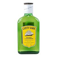 Cutty Sark/顺风 苏格兰调配威士忌 顺风调配苏格兰威士忌 200mL 1瓶 调和麦芽威士忌 瓶装 40%vol