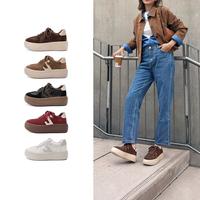 莎莎苏 2026春季休闲小奶糕厚底增高德训鞋商场同款软底