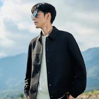 卡宾 夹克男春秋LOGO刺绣外套时尚休闲舒适