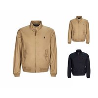 RALPH LAUREN 欧洲直邮拉夫劳伦男士立领拉链夹克衫外套时尚百搭日常休闲舒适