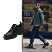 ecco 休闲出街运动鞋男款踪迹30系列550614