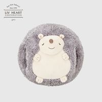 百亿补贴：LIV HEART 日本LIVHEART猫头鹰玩偶暖手抱枕娃娃公仔毛绒玩具玩偶生日礼物