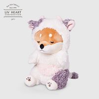 百亿补贴：LIV HEART 日本LIVHEART变装猫毛绒玩偶娃娃萌柴犬公仔睡觉抱枕礼物女