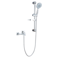 MEJUE 增压 卫浴花洒套装+混水阀+淋雨喷头+淋浴器