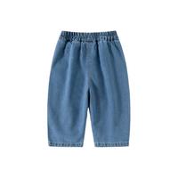  班喜迪 卡通刺绣 儿童牛仔裤