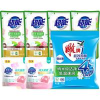 超能 留香持久 洗衣液 7件套