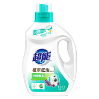 超能 持久留香 洗衣液 750g瓶+1kg袋