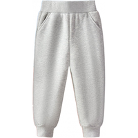 唐狮 束口 儿童校服裤子 灰色 140