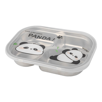  GRASEY/广意 316L不锈钢 不锈钢分格餐盘 加盖