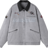 BJHG 复古 棒球服