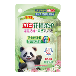 立白 花植柔和深层洁净洗衣液450g