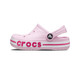 crocs 贝雅卡骆班儿童洞洞鞋沙滩鞋男女童包头拖鞋/207018/207019 芭蕾粉/糖果粉-6TG 24 (140mm)
