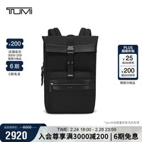 TUMI MONROE系列男士双肩包大容量翻盖电脑包日常通勤商务差旅