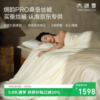 太湖雪 蚕丝被 100%桑蚕丝 A类全棉 蚕丝净重4斤 200*230 蚕丝净重4斤 200cm*230cm