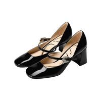  73hours/高跟73小时 红色高跟 女士玛丽珍鞋