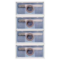  CHAHUA/茶花 抽屉式 塑料整理箱 四只装【进深50*宽40CM】