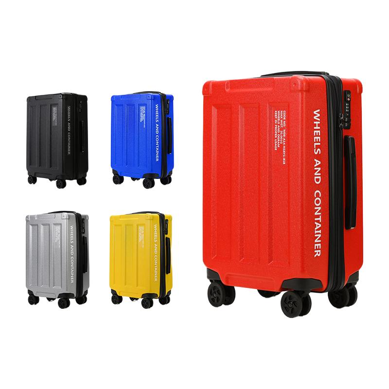 WHEELS AND CONTAINER行李箱-黄色
