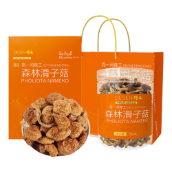 得森 山珍特产 滑子菇礼盒 滑子菇400g