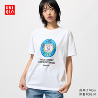 UNIQLO/优衣库 印花 女士短袖T恤