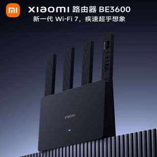 小米 高速 路由器新品小米路由器BE3600千兆黑色New版WiFi7家用高速智能双频5g穿墙