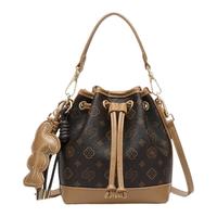  ST&SAT/星期六 复古印花 女士手提包