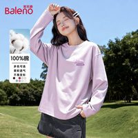 Baleno/班尼路 纯棉 女士长袖T恤