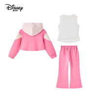 迪士尼 春秋运动卫衣+上衣+长裤时尚三件套