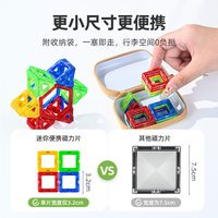 88VIP：潘多象 便携式迷你磁力片儿童益智玩具mini口袋旅行小积木随身拼搭