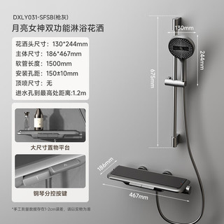  diiib/大白 数显 淋浴花洒套装
