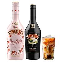 BAILEYS/百利甜酒 双支配制 力娇酒套装  奶油味 包装 17度 500ml 1瓶