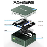  GMK/极摩客 轻办公影音软路由 mini主机电脑