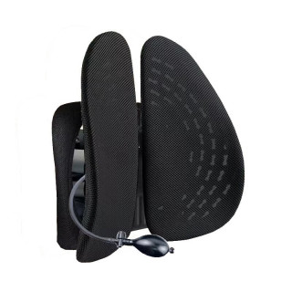 楚升 人体工学腰靠 可调腰部支撑 升级气压气囊款 自动追背 40*40cm