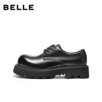 BeLLE/百丽 厚底 男士德比鞋 黑色A2062(轻量版) 38