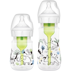 布朗博士 防胀气 新生儿奶瓶150ml+270ml套装+0-3月奶嘴