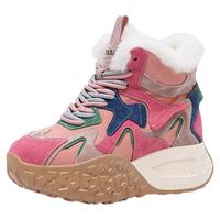  ST&SAT/星期六 内增高 女士雪地靴