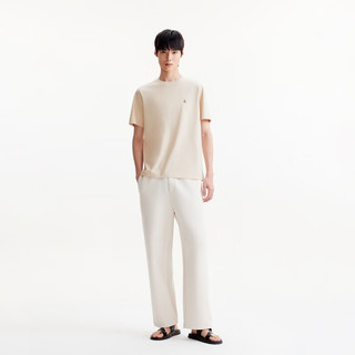  JACK&JONES/杰克琼斯 凉感 男士T恤  S06米杏色 S （170）