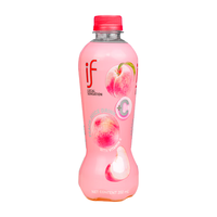 if100%天然椰子水果汁椰荔枝葡萄龙眼蜜桃芒果香蕉饮料椰汁 桃汁350ml 12瓶