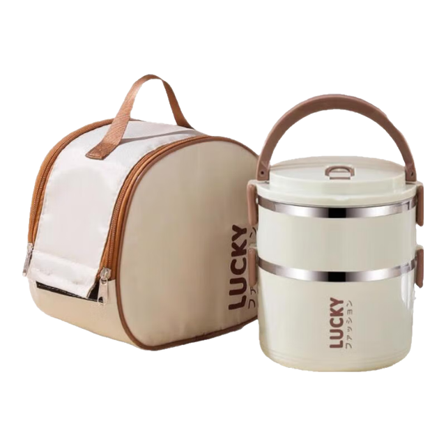 百亿熊 316不锈钢保温饭盒